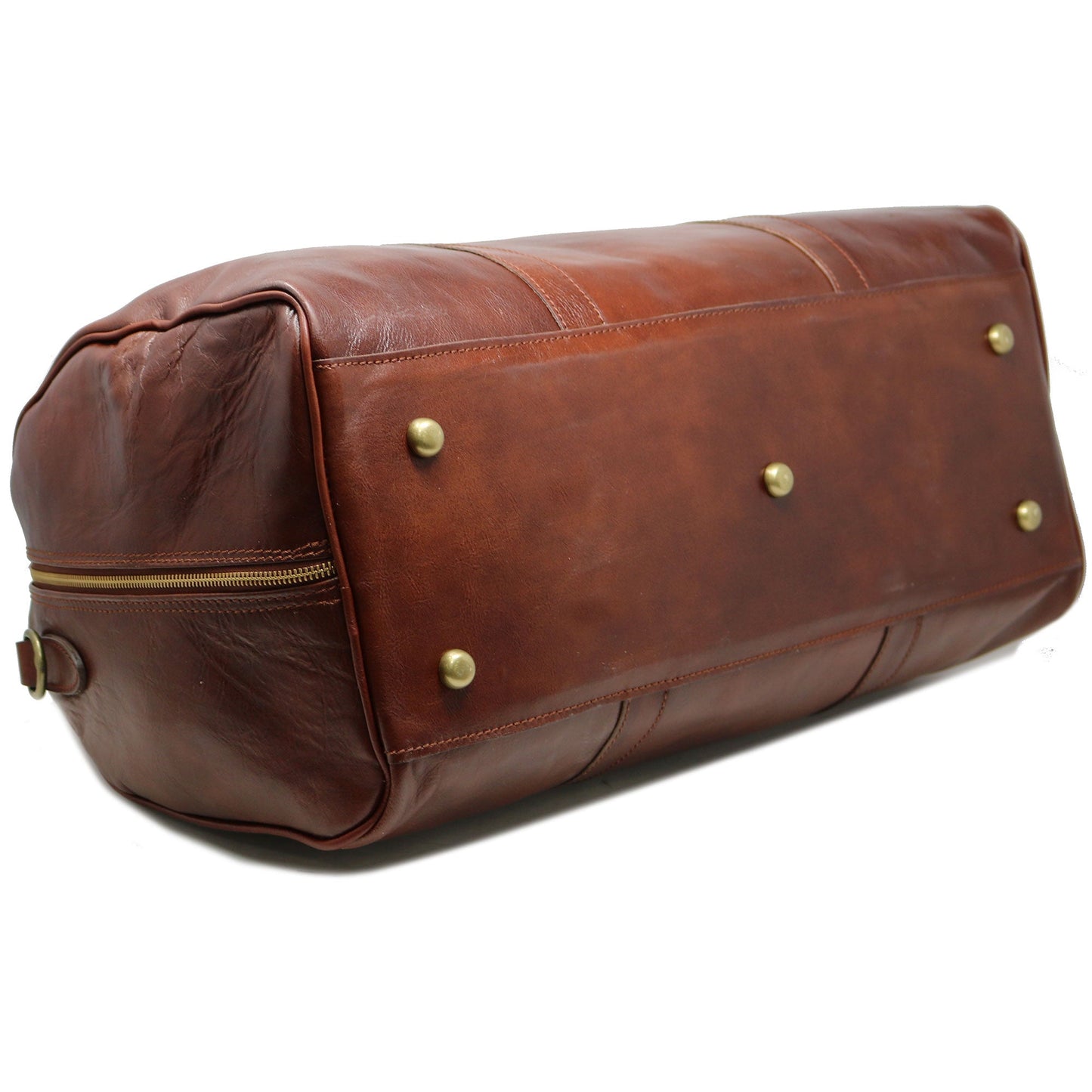 Travel Leather Duffle Bag