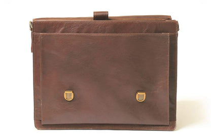 Travel Course Leather 17" Briefcase