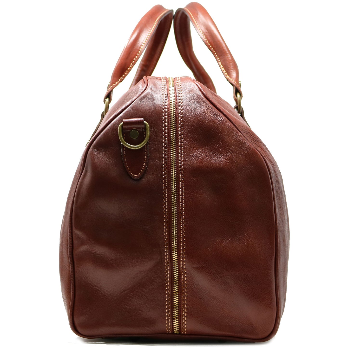 Travel Leather Duffle Bag